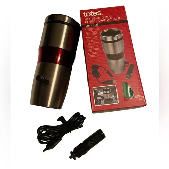 Totes Heated Auto Plug In Mug - Picture 5 of 7